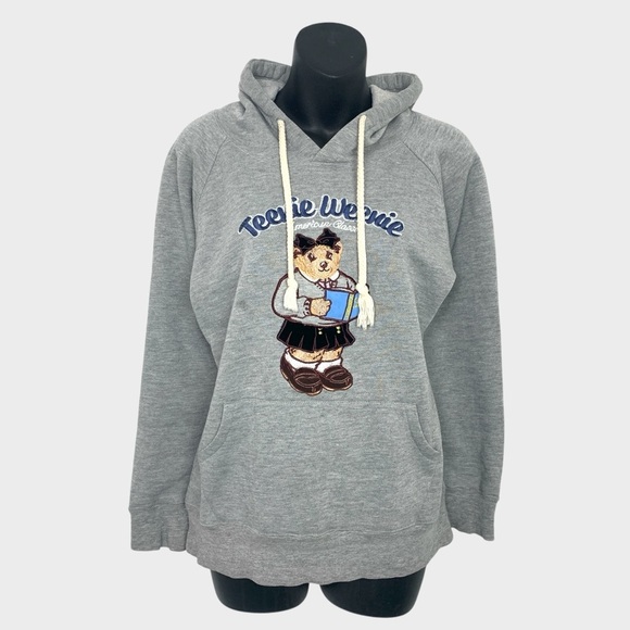 Vintage Teenie Weenie Bear Hoodie Sweatshirt - Picture 1 of 4